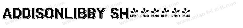 addisonlibby sh字体转换